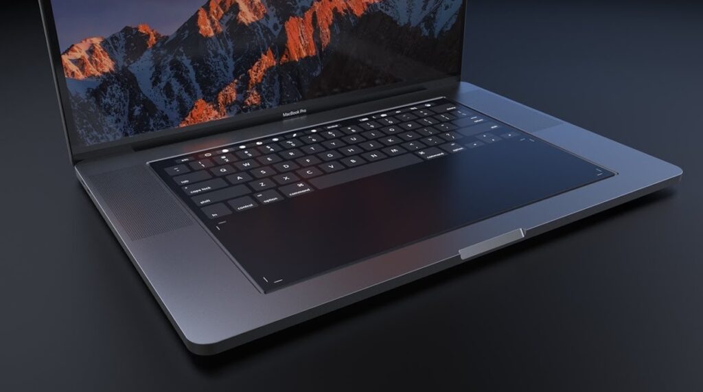 La nueva MacBook Pro contaría con una pestaña en su pantalla