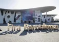 Vista de la Fira Barcelona, donde se realiza el Mobile World Congress
